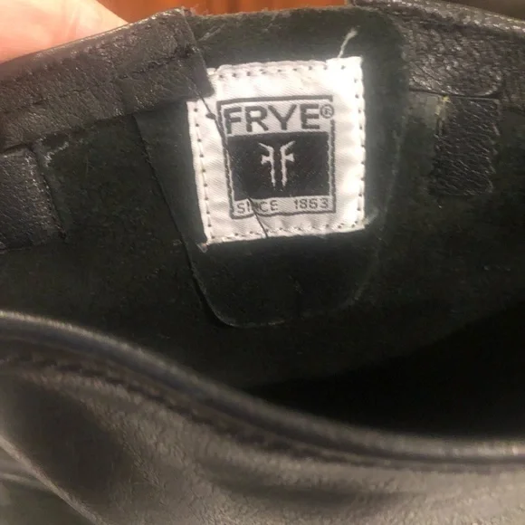 Frye Black Leather Boots - Picture 4 of 5